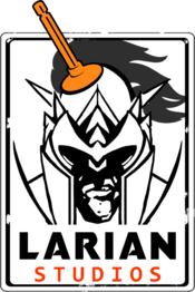 175px LarianStudiosLogoBW Videojuegos flamencos