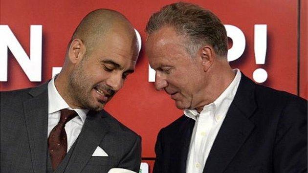 El presidente del Bayern obliga a Guardiola a ganarlo todo