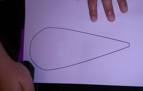 Pétalo simple DIY flor gigante