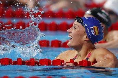 Mireia Belmonte se sorprende a sí misma