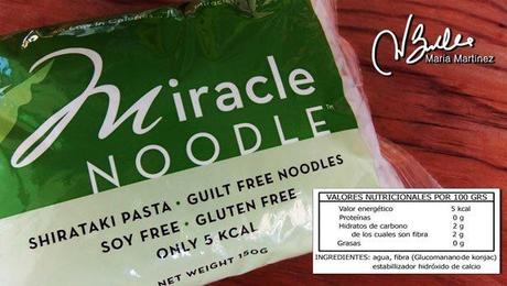 Fideos Konjac Dukan a la marinera Fideos Konjac Dukan a la marinera