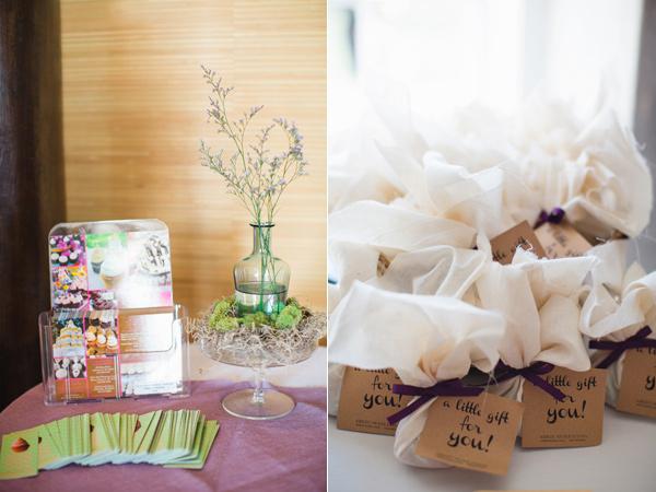 mesa puesta y novios en la NO-BODA!