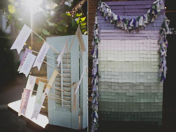 mesa puesta y novios en la NO-BODA!