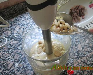 AJOBLANCO DE ALMENDRAS, TRES GUARNICIONES