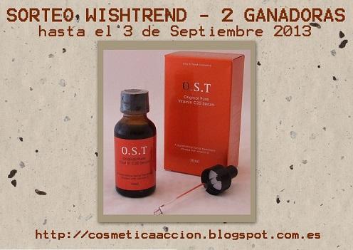 ¡SORTEO de Agosto con WISHTREND! - “Original Pure Vitamin C20 Serum” de O.S.T (2 ganadoras)