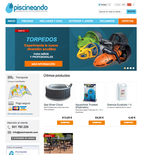 Piscineando.com cumple 1 año a pleno pulmón con REGALOS para sus compradores