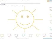 Preescritura años: pintado picado