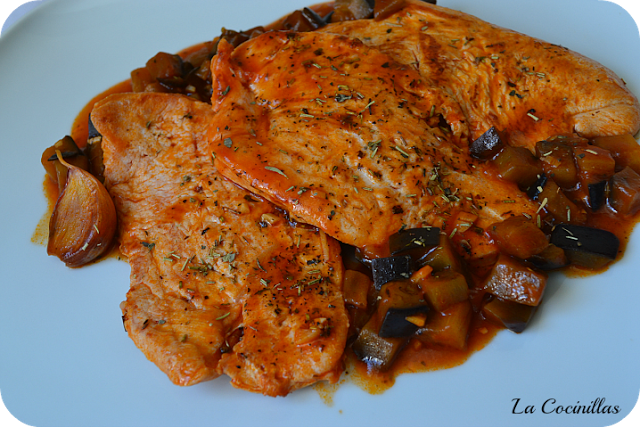 Filetes de Pavo a la provenzal