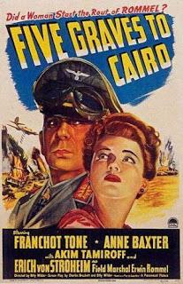 “Cinco tumbas al Cairo” (Billy Wilder, 1943)