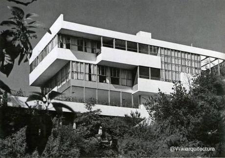 Gran residencia de estilo Moderno norteamericana - Arquitecto Richard Neutra Lovell House en California, Estados Unidos 1927 - 29