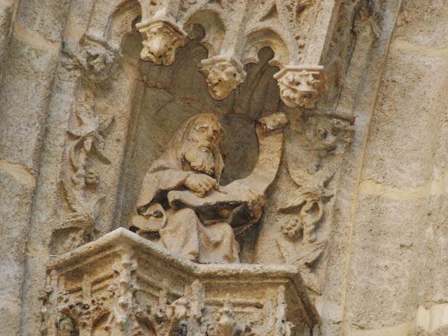 La Puerta del Bautismo (5): las Arquivoltas.