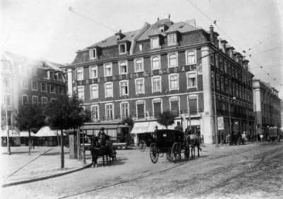 Rehabilitación urbana. “Rés-do-Chão”, un proyecto portugués (2013) Cais-do-Sodre-Grande-Hotel-Central-1913