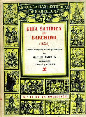 Guía satírica de Barcelona (1854) por Manuel Angelón