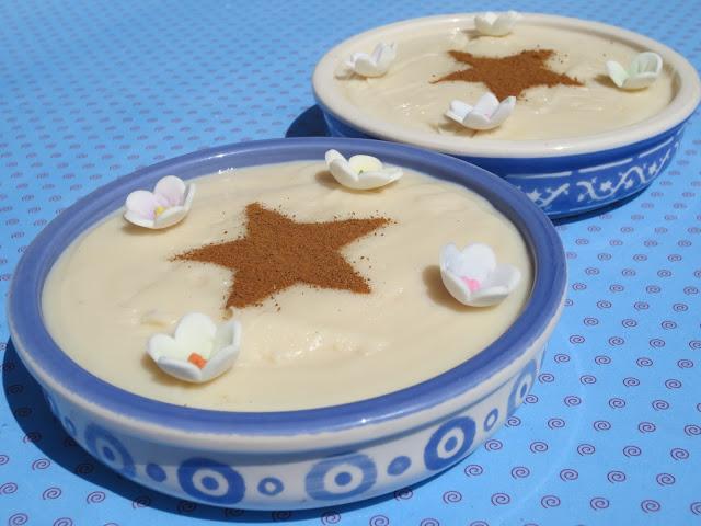 Natillas de leche merengada (Sin huevo)