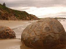 misteriosos cantos rodados Moeraki