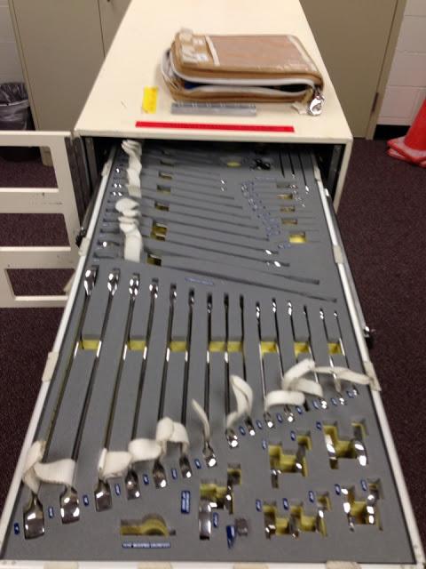 Las herramientas de una nave espacial