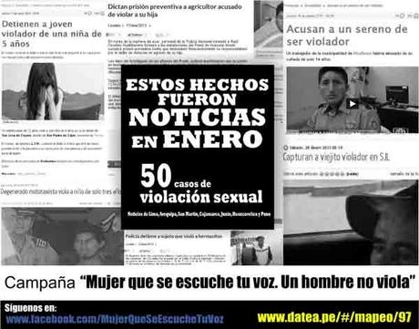Lanzan campaña Un hombre no viola Campaña Violación Sexual
