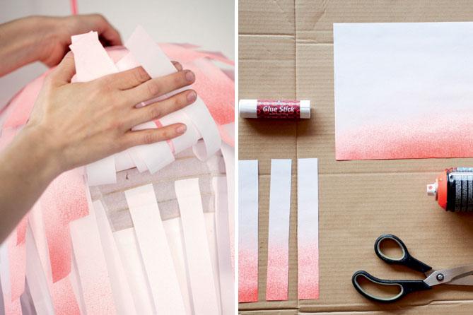 DIY LAMPARA DE PAPEL