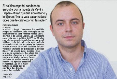 ENTREVISTA COMPLETA A ÁNGEL CARROMERO