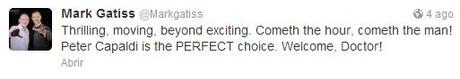 Reacciones en Twitter al nuevo Doctor Who