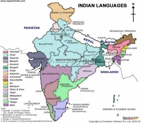 Hindi, lengua oficial de la India
