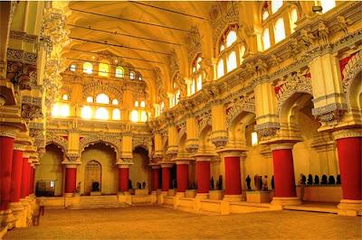 Palacio Thirumalai Nayak. Madurai,Tamil Nadu. India