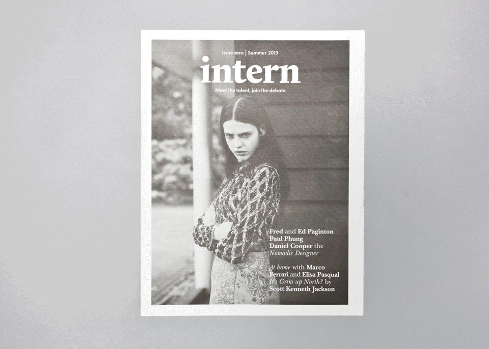 Intern mag, issueZero, content