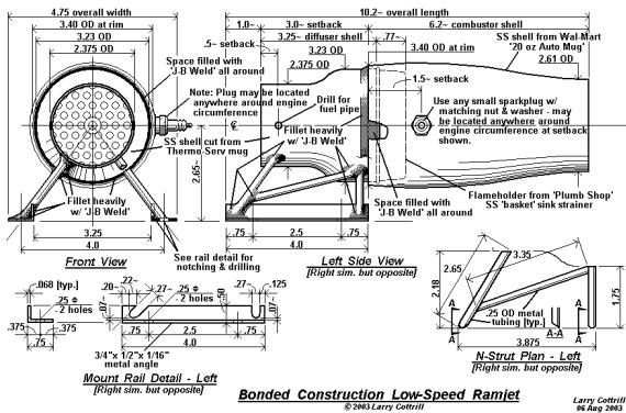 Cómo fabricar un auténtico motor minijet casero. Parte 1 (soporte)