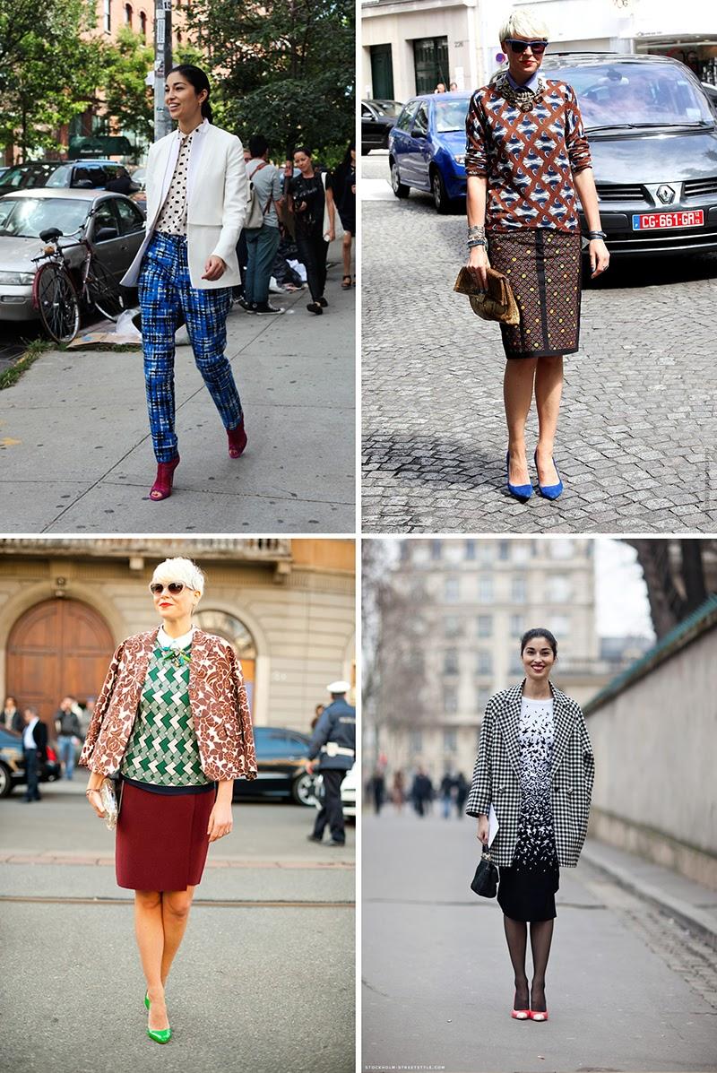 Street Style: Mix Prints