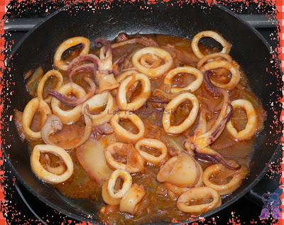 CALAMARES EN SALSA MUY FÁCIL Y RÁPIDOS DE PREPARAR