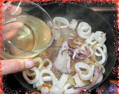 CALAMARES EN SALSA MUY FÁCIL Y RÁPIDOS DE PREPARAR