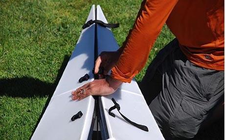 Una barca que se pliega y se guarda