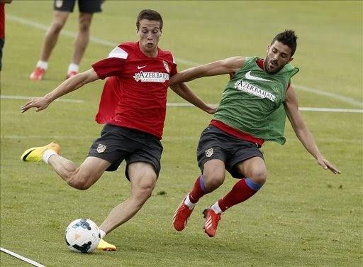 El Atlético vuelve a los entrenamientos después de la gira sudamericana