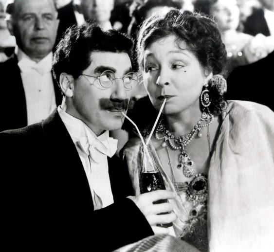 Hermanos Marx y Margaret Dumont