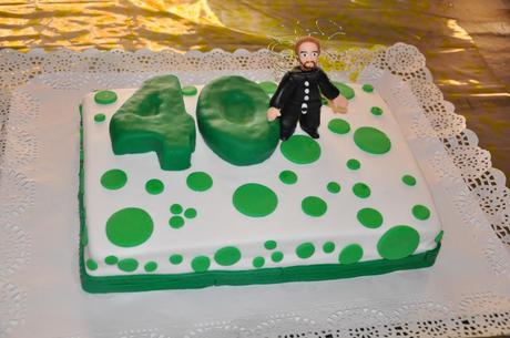 Tarta 40 Cumpleaños