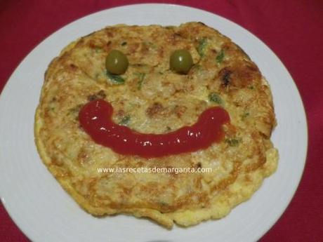 Recetas para niños – Tortilla de patata con calabacín