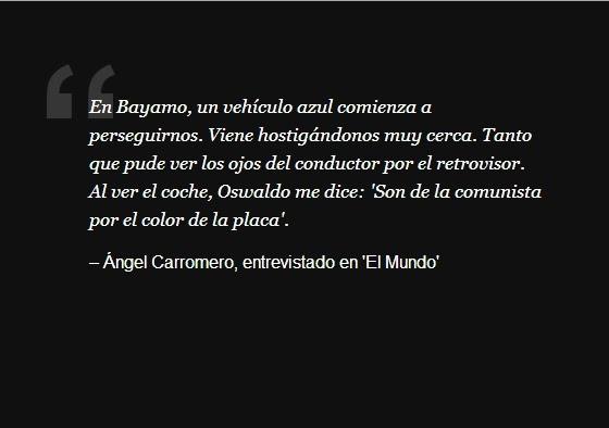 Las frases de Carromero