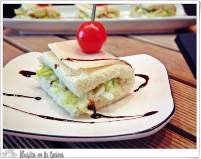 Brochetita de verano con fiambre de pavo