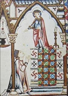 Esvásticas en Peracense.