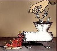 Bajando los sueldos.