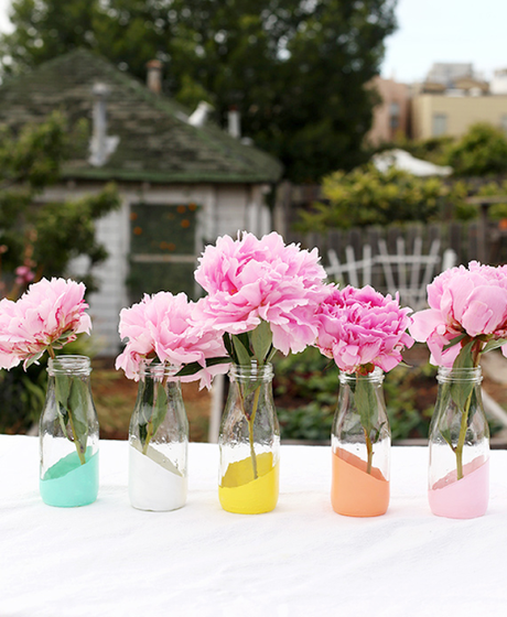 DIY: De botellas a jarrones decorativos