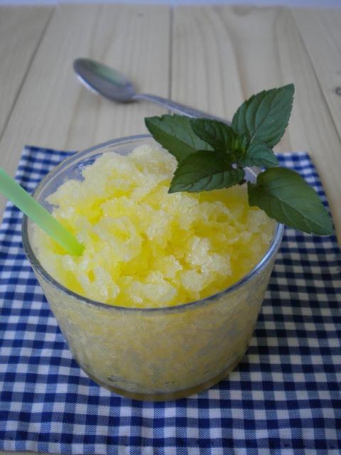 Sorbete de sandía y aroma de azahar