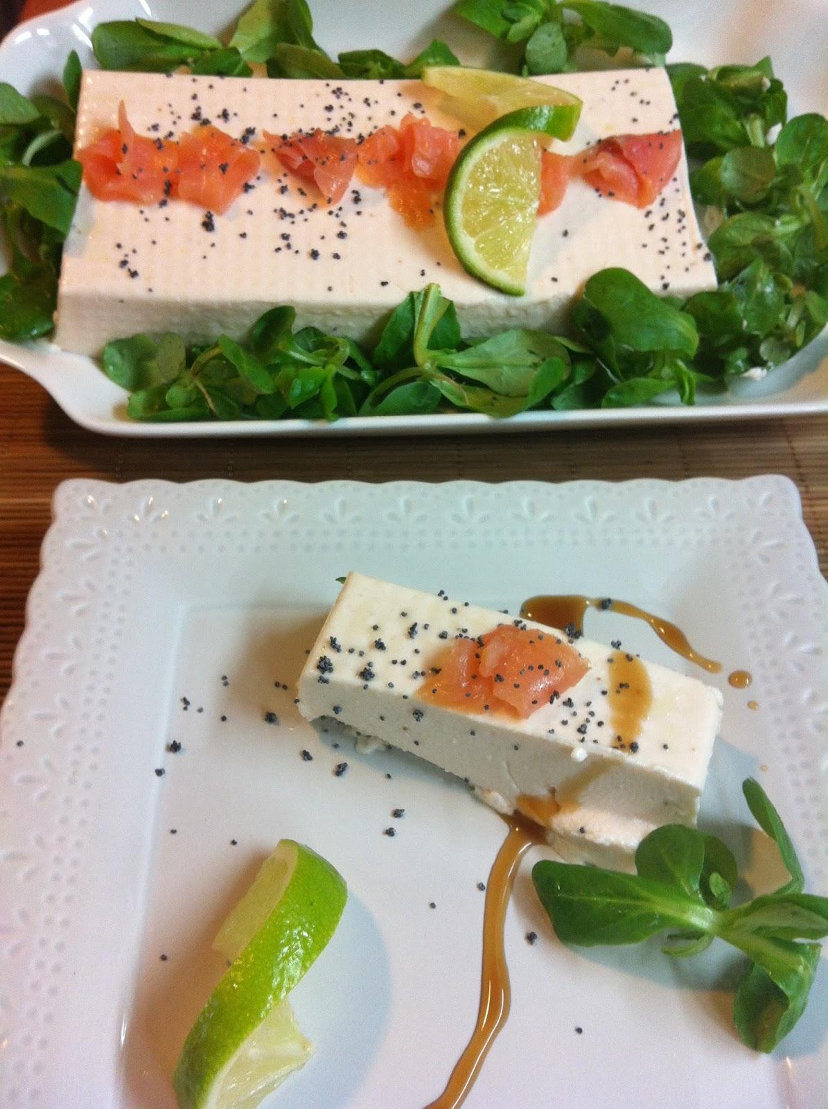 Mousse  De Salmón Ahumado Con Canónigos