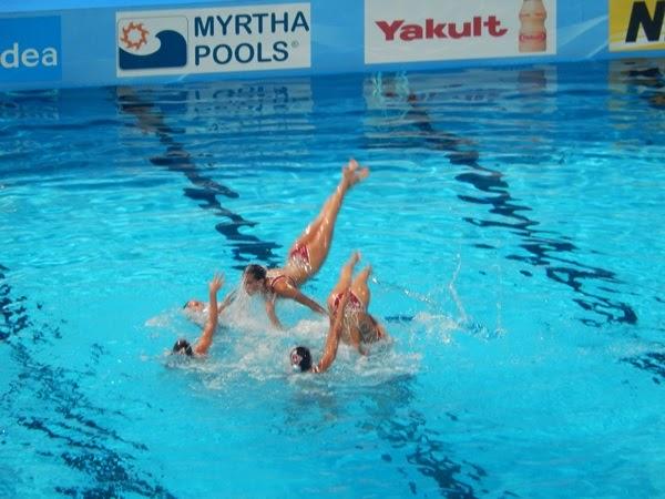 #BCN2013 Natación sincronizada