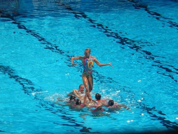 #BCN2013 Natación sincronizada