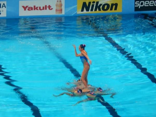 #BCN2013 Natación sincronizada