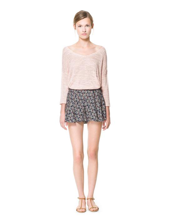 Imagen 1 de SHORT ESTAMPADO de Zara