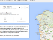 Activado Android Device Manager podemos localizar borrar nuestros datos remoto