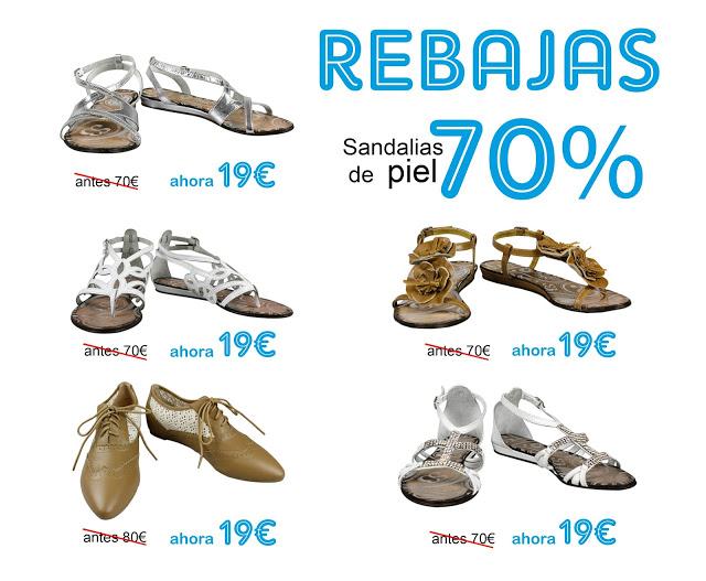 REBAJAS DEL 70% Y MÁS