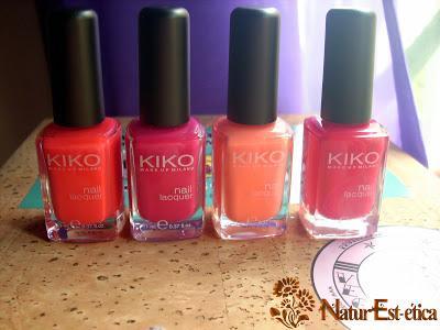 Manicuras Colores del verano '13 de KIKO